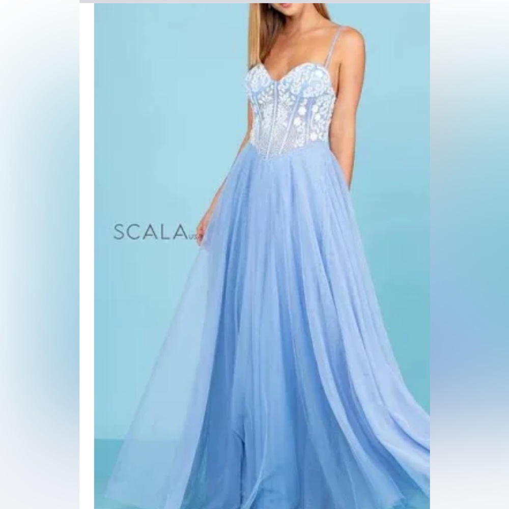 Scala 60293 Romantic Prom Dress